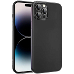 Задняя накладка HOCO для iPhone 14 Pro Max, Fascination case, матовая, чёрный