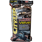 Салфетка микрофибра CityUP СA-165 Velvet, размер 30х30 см, 10шт в упаковке, 260 гр/м