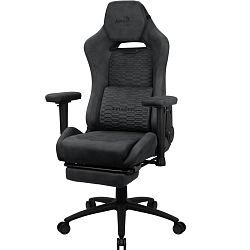 Кресло игровое Aerocool ROYAL AeroSuede Slate Grey