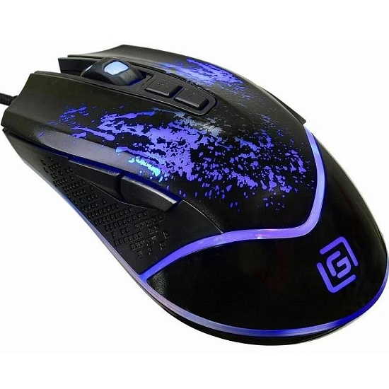 Мышь OKLICK 888G черный, USB