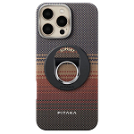 Задняя накладка PITAKA Sunset popsocet MagEZ Grip для iPhone 16 Pro Max