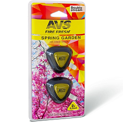 Ароматизатор AVS MM-015  Double Stream (аром. Spring garden/Весенний сад) (мини мембрана)