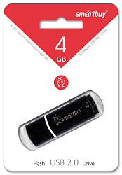 USB  4Gb Smart Buy Crown Black