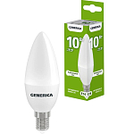 Лампа светодиодная GENERICA C35 10W/4000К/E14