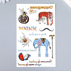 Татуировка на тело цветная "Сюрреализм" 18х11 см   9317592