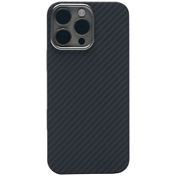 Задняя накладка KEEPHONE KEVILAR MAGSAFE для iPhone 16 PRO MAX BLACK