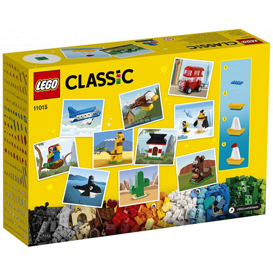 Конструктор LEGO Classic 11015 Вокруг света