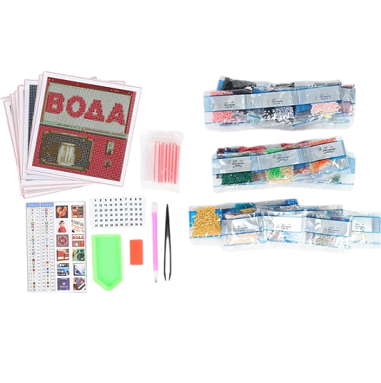 Алмазная мозайка 12 в 1 «Ностальгия по девяностым» 10911507