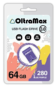 USB 64Gb OltraMax 280 синий/фиолетовый, USB 3.0