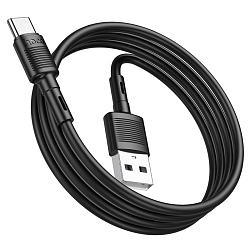 Кабель USB <--> Type-C 1.0м HOCO X83 Victory чёрный
