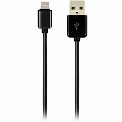 Кабель USB <--> Lightning  1.0м ONEXT черный