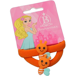 Резинка для волос "Веселые зверушки" (набор 2 шт), пчёлки, микс   4623331