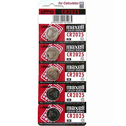 Элемент питания MAXELL CR2025 BL-5