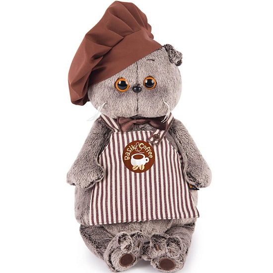 Мягкая игрушка Басик-бариста, 30 см (Ks30-063)