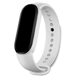 Силиконовый ремешок NONAME для Xiaomi Mi Band 8 Pro белый