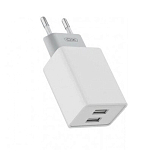 Сетевое ЗУ 2USB 2.4А, 12Вт XO-L65, Lightning, белое
