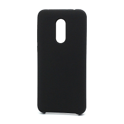 Задняя накладка SILICONE COVER для Xiaomi Redmi 5 Plus черная