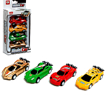 Набор машинок «Гоночные», в наборе 4 шт