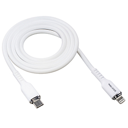 Кабель Lightning <--> Type-C 1.0м WALKER C795 белый, 35W