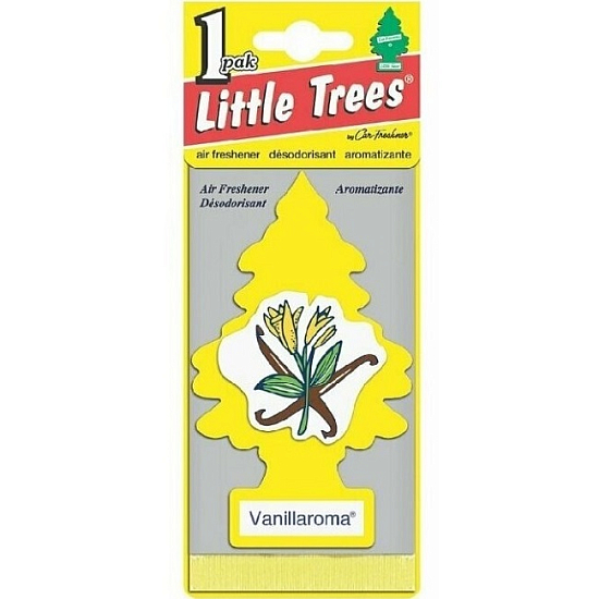 Ароматизатор CAR freshener Ваниль (Very Vanilla) ЁЛКА подвесной