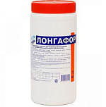 М16, Маркопул Кемиклс, ЛОНГАФОР, 1кг банка, табл.200гр, медленнорастворимый хлор для непрерывной дезинфекции воды, уп.12