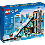 Конструктор LEGO City 60366 Центр лыжного спорта и скалолазания