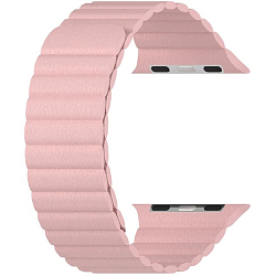 Кожаный ремешок LYAMBDA POLLUX для Apple Watch 42/44mm Pink (DSP-24-44-PK)