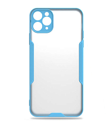 Задняя накладка BUBBLE для iPhone 12 Pro Max (Голубой)