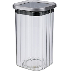 Банка для сыпучих продуктов REGENT Linea Desco 74-711, 1,2л