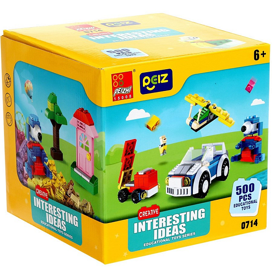 Конструктор «Идеи», 500 деталей