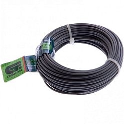 Леска для триммера круглая, армир. алюминием, 2,0 мм х 15 м, Россия// Сибртех 961925