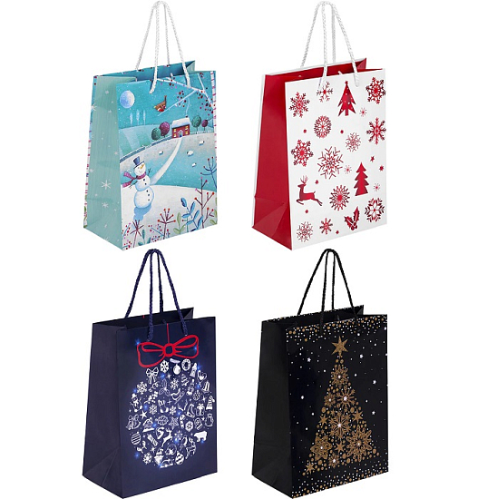 Пакет "Collection Medium", МИКС ЗОЛОТАЯ СКАЗКА 18х10х23см 591951