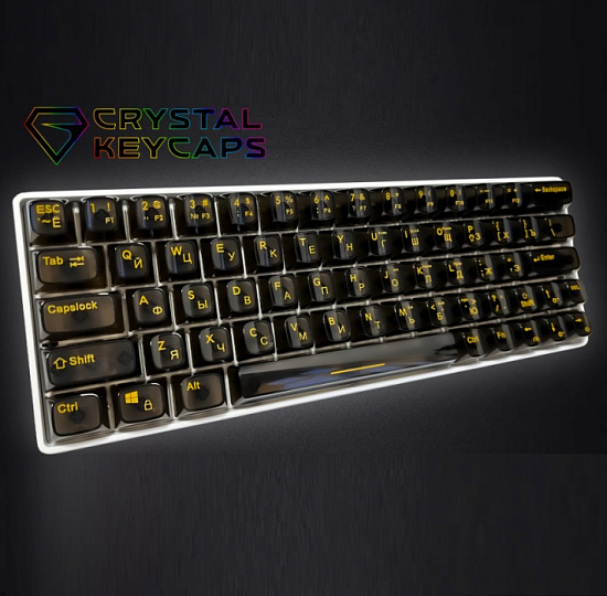 Клавиатура PANTEON T1 PRO CK CS белый/черный