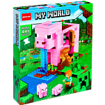 Конструктор Мой Мир «Храм Свинюшки», 492 деталей