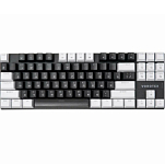 Клавиатура VOROTEX K87S Red Switch, Чёрный,белый
