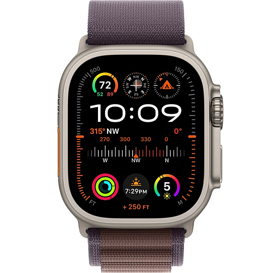 Часы Apple Watch Ultra 2 GPS + Cellular 49mm Titanium Case Alpine Loop Indigo