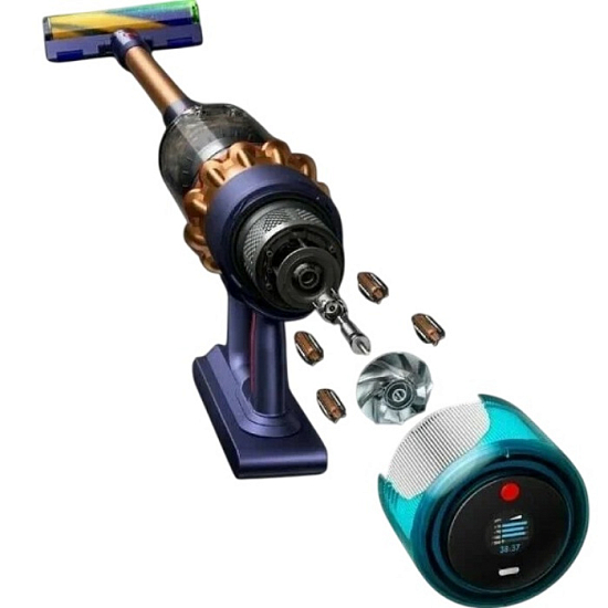 Пылесос Dyson Gen5 Detect Absolute Prussian Blue SV23