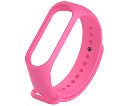 Силиконовый ремешок NONAME для Xiaomi Mi Band 3/4 розовый
