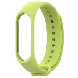 Силиконовый ремешок для XIAOMI MI Band 5 салатовый