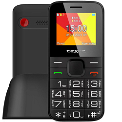 Телефон TEXET TM-B201 черный