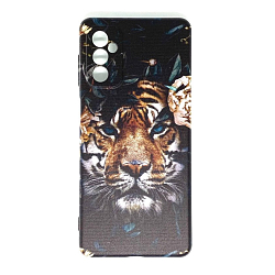 Задняя накладка GRESSO. Коллекция Тигр 3 для Samsung Galaxy M52 прозрачный