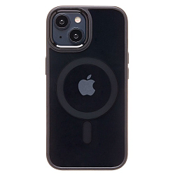 Задняя накладка SM004 SafeMag для iPhone 15 (black)