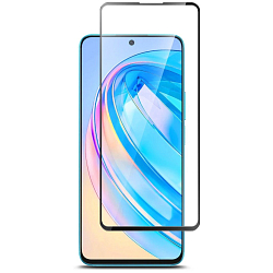 Противоударное стекло AAVCASES для Honor X8a, HD, черное