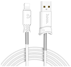 Кабель USB <--> Lightning  1.0м HOCO X24 Pisces, белый