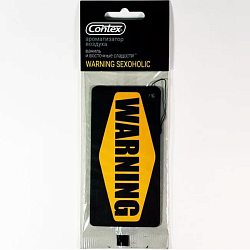 Ароматизатор CONTEX ЕЛКА WARNING SEXOGOLIC аромат ванили