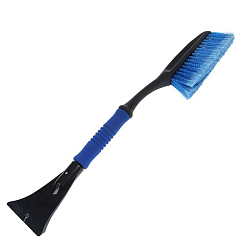 Щетка для снега TORSO, 63 см, скребок, мягкая ручка 1399233