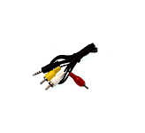 Кабель Jack 3.5 <--> 3RCA  1.0м СИГНАЛ