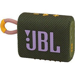 Колонка портативная JBL Go 3 Green