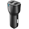 Авто ЗУ 2USB 2.4A OLMIO черное (043372)