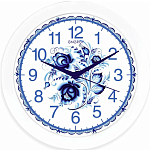 Часы настенные ENERGY EC-102 гжель